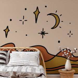 Tapeta na ścianę - art desert , rodzaj - tapeta winylowa strukturalna