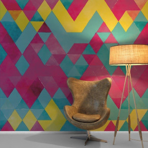 Abstract - tapeta designerska , rodzaj - tapeta flizelinowa laminowana