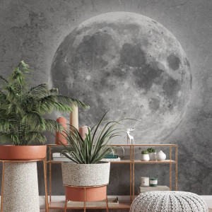 Tapeta 3d na ścianę - to the moon and back , rodzaj - tapeta flizelinowa