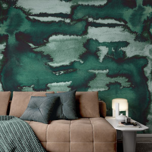 Tapeta na ścianę - watergreen art , rodzaj - tapeta flizelinowa