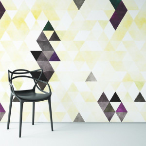 Abstract sunrise - tapeta ścienna , rodzaj - tapeta flizelinowa laminowana