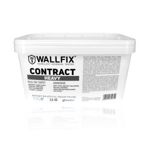 Najlepszy gotowy klej do tapet - wallfix contract heavy - do tapet laminowanych i strukturalnych