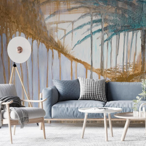 Tapeta na ścianę - artstairs of tropics , rodzaj - tapeta flizelinowa laminowana