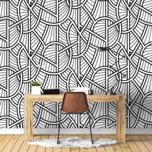 Crazy pattern - tapeta ścienna , rodzaj - tapeta flizelinowa