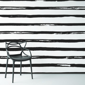 Grunge stripes - tapeta na ścianę , rodzaj - tapeta flizelinowa laminowana