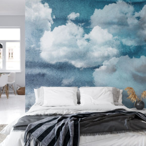 Tapeta na ścianę - cloudy storm , rodzaj - tapeta flizelinowa laminowana