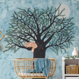 Tapeta na ścianę - tree of dreams , rodzaj - tapeta flizelinowa