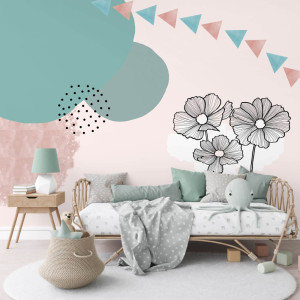 Tapeta na ścianę - united pastels , rodzaj - tapeta flizelinowa laminowana