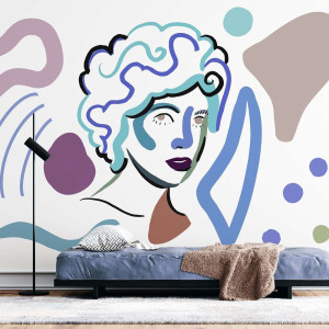 Tapeta na ścianę - art picasso , rodzaj - tapeta flizelinowa