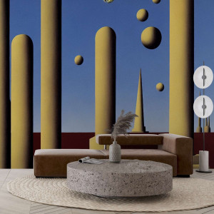 Tapeta 3d na ścianę - arche bauhaus , rodzaj - tapeta flizelinowa laminowana
