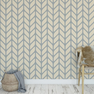 Tapeta na ścianę - chevron bamboo , rodzaj - tapeta flizelinowa