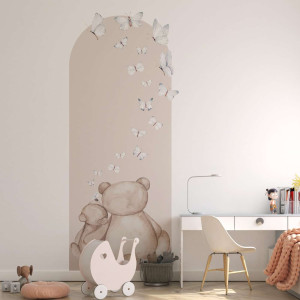 Tapeta łuk - teddy bear , rodzaj - tapeta flizelinowa laminowana