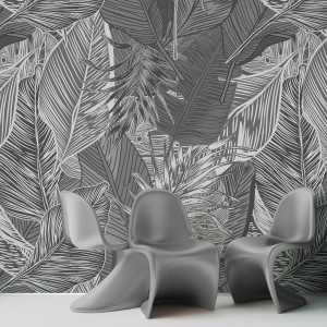 Tapeta na ścianę - jungle shadow , rodzaj - tapeta flizelinowa