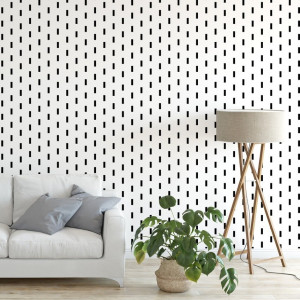 Tapeta na ścianę - minimalist stripes , rodzaj - próbka tapety 50x50cm