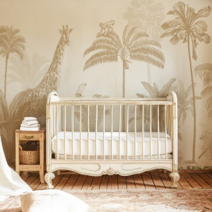 Tapeta na ścianę - tropical nursery , rodzaj - tapeta winylowa strukturalna