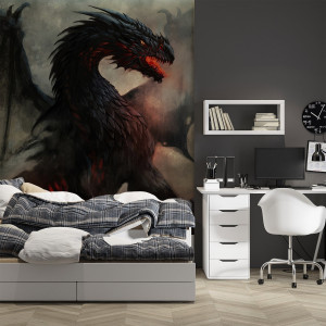 Tapeta na ścianę - twilight dragon , rodzaj - próbka tapety 50x50cm