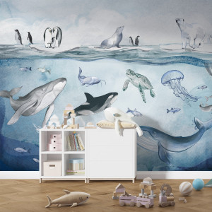 Tapeta na ścianę - arctic wonders , rodzaj - tapeta flizelinowa laminowana