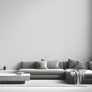 Tapeta na ścianę w jednolitym kolorze - pearl grey , rodzaj - tapeta flizelinowa