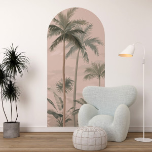 Tapeta łuk - tropical sunset , rodzaj - próbka tapety 50x50cm