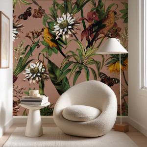 Tapeta na ścianę - exotic pattern , rodzaj - tapeta flizelinowa laminowana