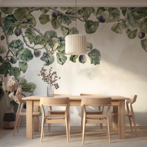 Tapeta na ścianę - fig tree , rodzaj - tapeta flizelinowa laminowana