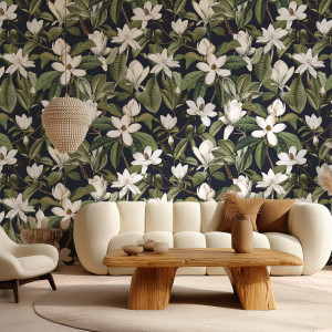 Tapeta na ścianę - magnolia design , rodzaj - próbka tapety 50x50cm