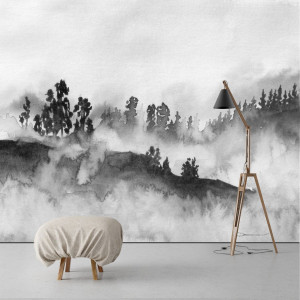 Tapeta na ścianę - artistic landscape , rodzaj - próbka tapety 50x50cm