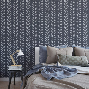 Tapeta na ścianę - chevron minimalism , rodzaj - tapeta flizelinowa