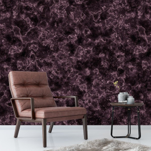 Tapeta na ścianę - claret marble , rodzaj - tapeta flizelinowa laminowana