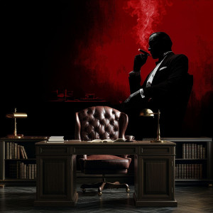 Tapeta na ścianę - godfather cigar , rodzaj - tapeta winylowa strukturalna