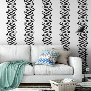 Tapeta na ścianę - etnic columns , rodzaj - tapeta flizelinowa laminowana