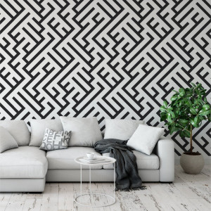 Tapeta na ścianę - fancy maze , rodzaj - tapeta flizelinowa laminowana