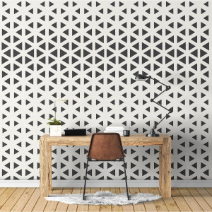 Tapeta na ścianę - geometric shade , rodzaj - tapeta winylowa strukturalna