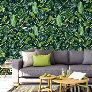 Tapeta na ścianę - perfect jungle , rodzaj - próbka tapety 50x50cm