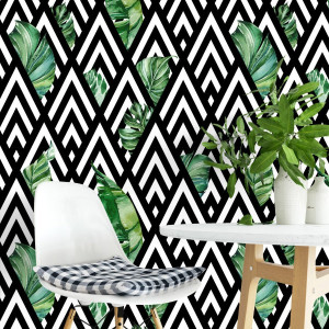 Tapeta na ścianę - pickart leaves , rodzaj - tapeta flizelinowa laminowana