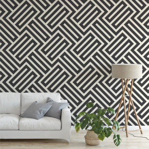 Tapeta na ścianę - rectangle maze , rodzaj - próbka tapety 50x50cm
