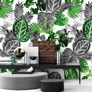 Tapeta na ścianę - replete tropic , rodzaj - tapeta flizelinowa laminowana