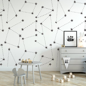 Tapeta dziecięca - constellation , rodzaj - tapeta flizelinowa