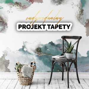 Tapeta na ścianę - indywidualny projekt , rodzaj - tapeta flizelinowa laminowana