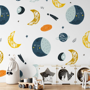 Tapeta dla dzieci - space is here , rodzaj - tapeta flizelinowa laminowana