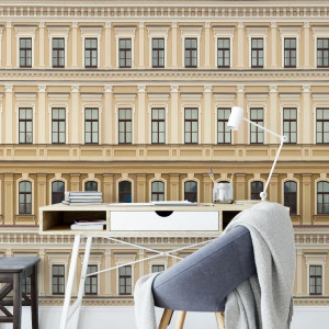 Tapeta na ścianę - classic facade , rodzaj - tapeta flizelinowa laminowana