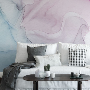 Tapeta na ścianę - cloudy paint , rodzaj - tapeta flizelinowa laminowana