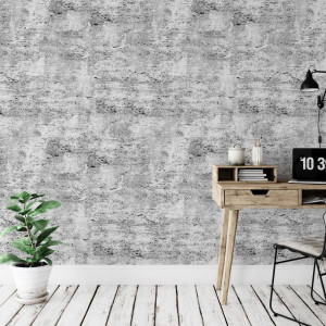 Tapeta na ścianę - concrete wall , rodzaj - tapeta winylowa strukturalna