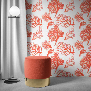 Tapeta na ścianę - living corals , rodzaj - tapeta winylowa strukturalna