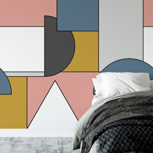 Tapeta na ścianę - shaping design , rodzaj - tapeta flizelinowa
