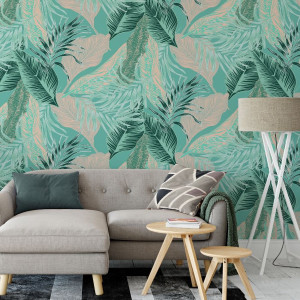 Tapeta na ścianę - tropics fantasia , rodzaj - próbka tapety 50x50cm