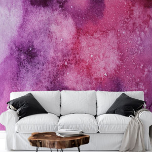 Tapeta na ścianę - violet art , rodzaj - tapeta winylowa strukturalna