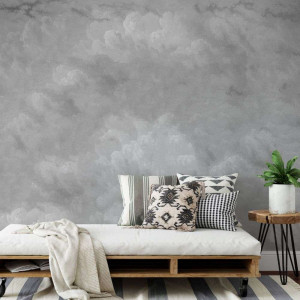 Tapeta na ścianę - creamy clouds , rodzaj - tapeta winylowa strukturalna