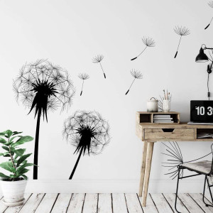 Tapeta na ścianę - dandelion art , rodzaj - tapeta winylowa strukturalna