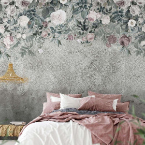 Tapeta na ścianę - flora design , rodzaj - tapeta flizelinowa